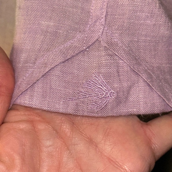 Orvis Men's Light Purple Casual Button-Down Shirt Fly Fishing - Picture 3 of 9